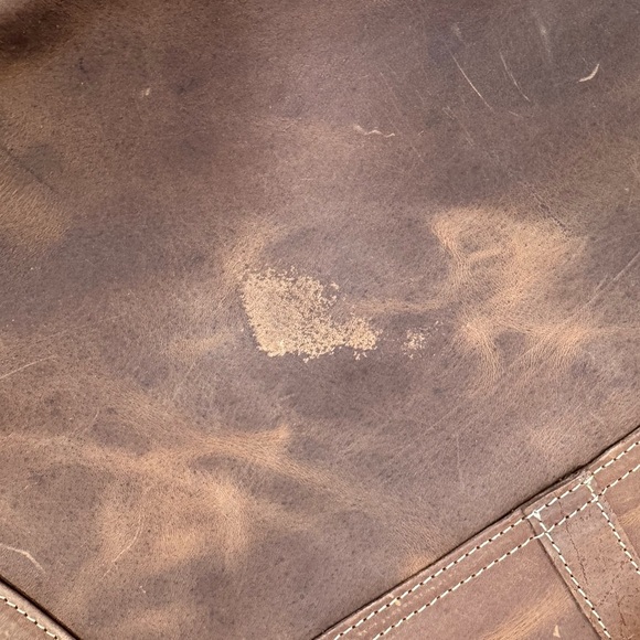 Myra Bag Carol Leather Crossbody | Fair Condition | NWT | Brown - Picture 4 of 4